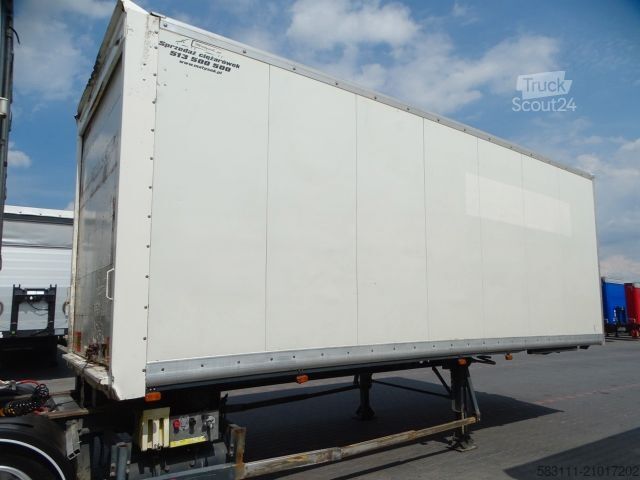 Semi-remorque fourgon SAMRO JUMBO VEHICULAR BOX- 7,3 M + 7,3 M/KOFFER TANDEM