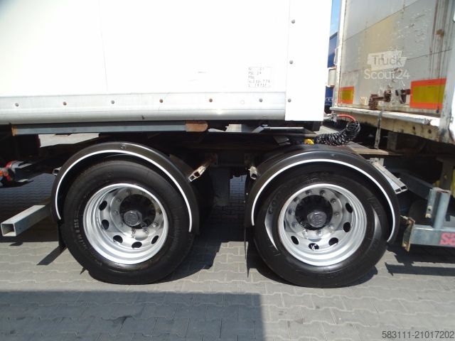 Semi-remorque fourgon SAMRO JUMBO VEHICULAR BOX- 7,3 M + 7,3 M/KOFFER TANDEM