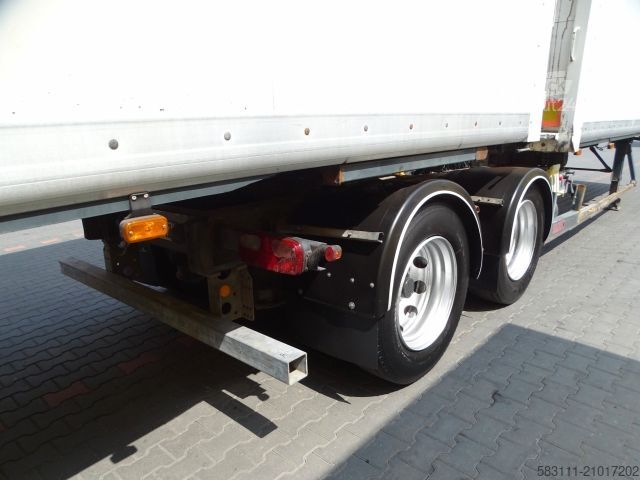 Semi-remorque fourgon SAMRO JUMBO VEHICULAR BOX- 7,3 M + 7,3 M/KOFFER TANDEM