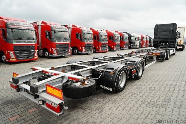 Jumbo vrachtwagen DAF XF 480 / BDF / 6X2 / ZESTAW TANDEM / SSC / I-PA