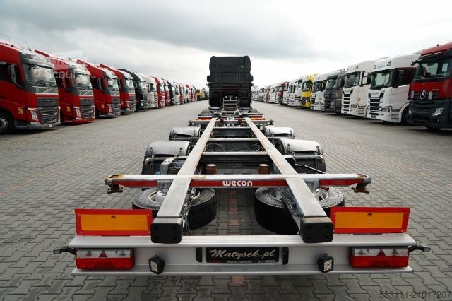 Jumbo vrachtwagen DAF XF 480 / BDF / 6X2 / ZESTAW TANDEM / SSC / I-PA