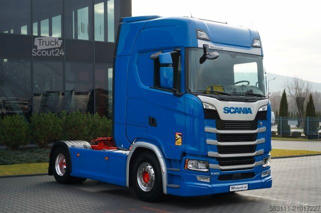 Standaard trekker SCANIA S 500 / RETARDER / I-PARK COOL / ALUFELGI