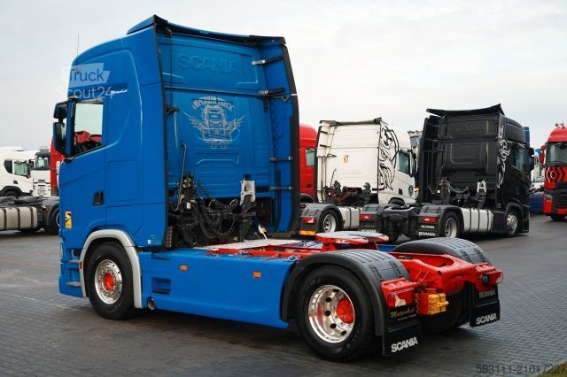 Standaard trekker SCANIA S 500 / RETARDER / I-PARK COOL / ALUFELGI