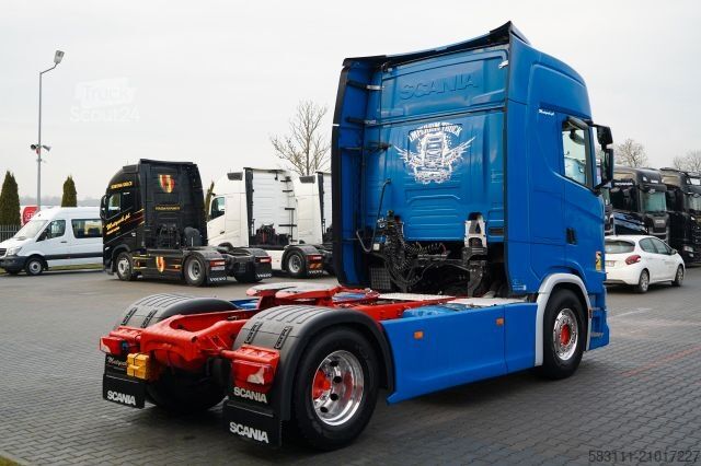 Standaard trekker SCANIA S 500 / RETARDER / I-PARK COOL / ALUFELGI