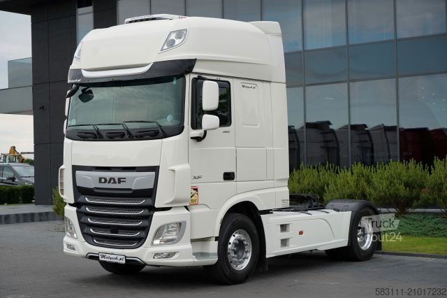 Standard nyergesvontató DAF XF 480 / I-PARK COOL / ALUFELGI / SSC / SPROWADZ