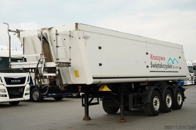 Полуприцеп-самосвал SCHMITZ CARGOBULL / WYWROTKA / ALUMINIOWA / O? PODNOSZONA / OSIE