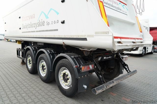 Полуприцеп-самосвал SCHMITZ CARGOBULL / WYWROTKA / ALUMINIOWA / O? PODNOSZONA / OSIE
