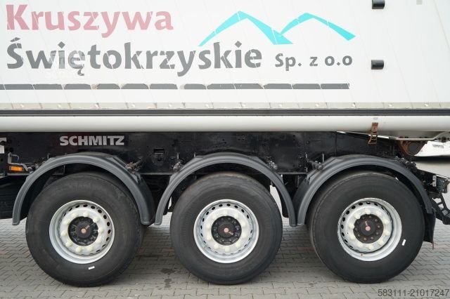 Полуприцеп-самосвал SCHMITZ CARGOBULL / WYWROTKA / ALUMINIOWA / O? PODNOSZONA / OSIE