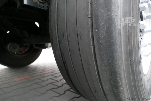 Auflieger mit Pritsche & Plane KRONE CURTAINSIDER /STANDARD/LIFT ROOF & AXLE