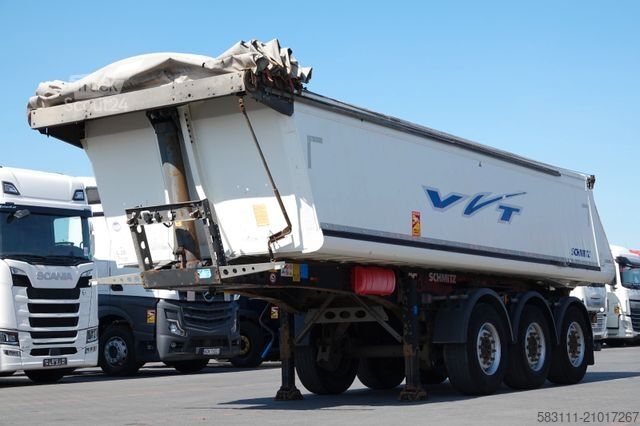 Полуприцеп-самосвал SCHMITZ CARGOBULL WYWROTKA / 24 m3 / ALUMINIOWA / O? PODNOSZONA 