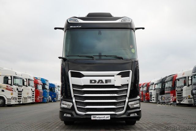 Jumbo vrachtwagen DAF XG 480 / ZESTAW TANDEM / 120 M3 / PRZEJAZDOWY /