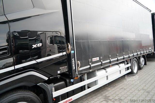 Jumbo vrachtwagen DAF XG 480 / ZESTAW TANDEM / 120 M3 / PRZEJAZDOWY /