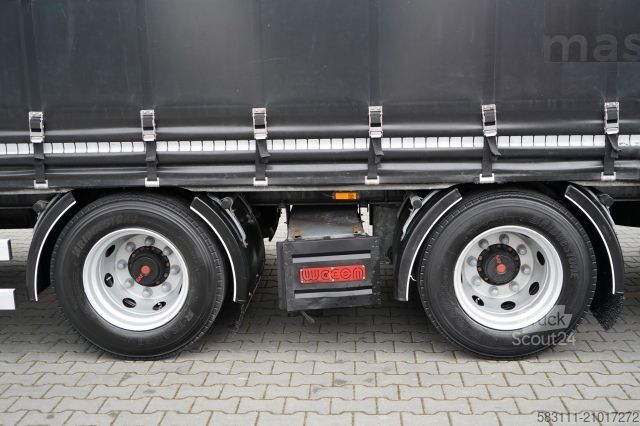 Jumbo vrachtwagen DAF XG 480 / ZESTAW TANDEM / 120 M3 / PRZEJAZDOWY /