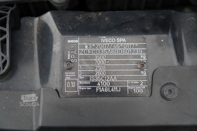 Koelwagen met geïsoleerde laadbak IVECO DAILY 35-140 / KONTENER 4,2 M / WINDA / BLI?NIAK