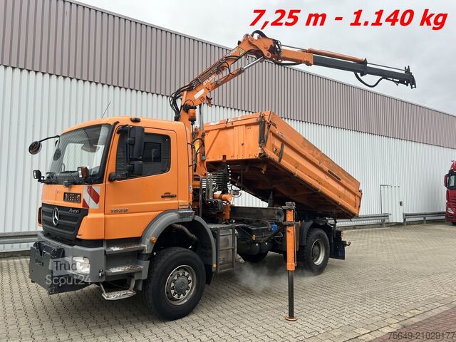 Tower crane Mercedes-Benz Axor 1829 AK 4x4 Axor 1829 AK 4x4, Winterdienstausstattung, Kran Atlas AK 85.2