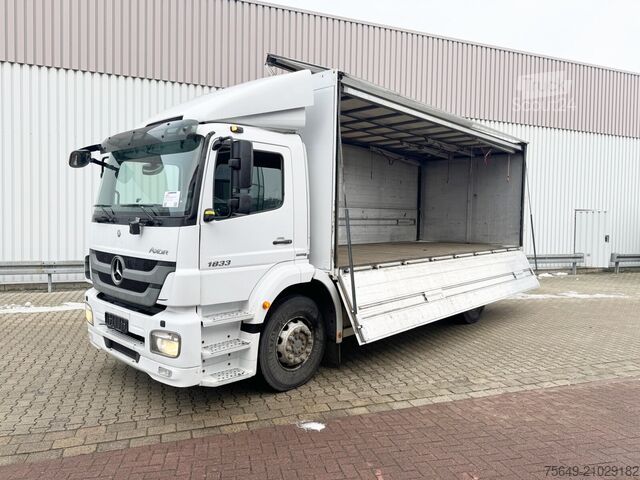 Camion caisson Mercedes-Benz Axor 1833 L 4x2 Axor 1833 L 4x2, Getränkekoffer