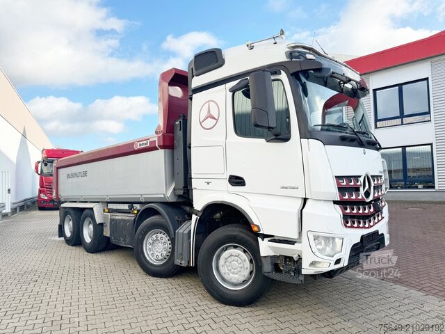 Camion à usage spécial Mercedes-Benz Arocs 3258 LK 8x4/4 Arocs 3258 LK 8x4/4, Retarder, Stahlmulde ca. 14m³, hydr. Heckklappenöffnung