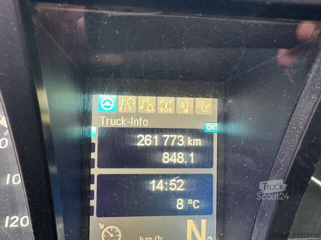 Camion à usage spécial Mercedes-Benz Arocs 3258 LK 8x4/4 Arocs 3258 LK 8x4/4, Retarder, Stahlmulde ca. 14m³, hydr. Heckklappenöffnung