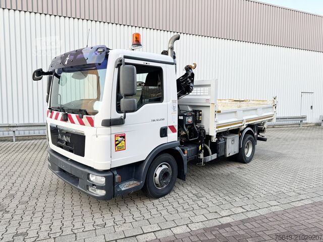 Torenkraan MAN TGL 12.250/340 4X2 BB TGL 12.250/340 4X2 BB, Bordmatik, Kran Hiab 066 BS-2 HiDuo, Funk