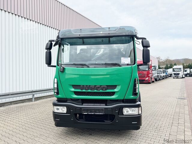 Grue à tour Iveco EuroCargo ML160E28 4x2 EuroCargo ML160E28 4x2 mit Kran Hiab XS 088 ES-2 HiDuo, Funk