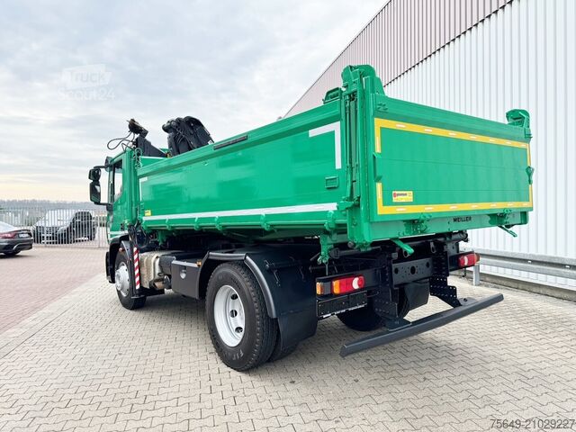 Grue à tour Iveco EuroCargo ML160E28 4x2 EuroCargo ML160E28 4x2 mit Kran Hiab XS 088 ES-2 HiDuo, Funk