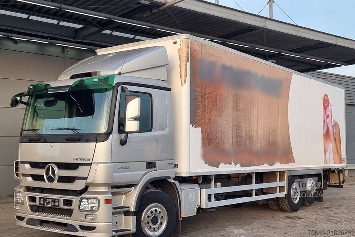 Camion caisson Mercedes-Benz Actros 2532 L 6x2 Actros 2532 L 6x2, Liftachse, LBW Dhollandia