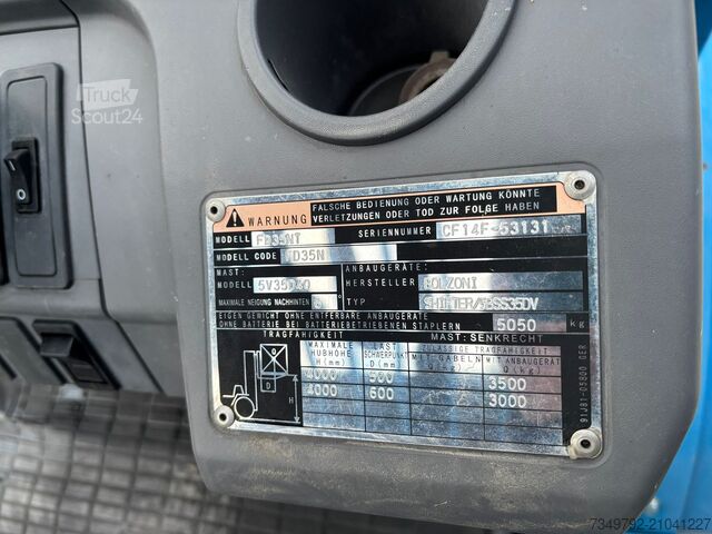 Chariot élévateur Mitsubishi FD 35NTD