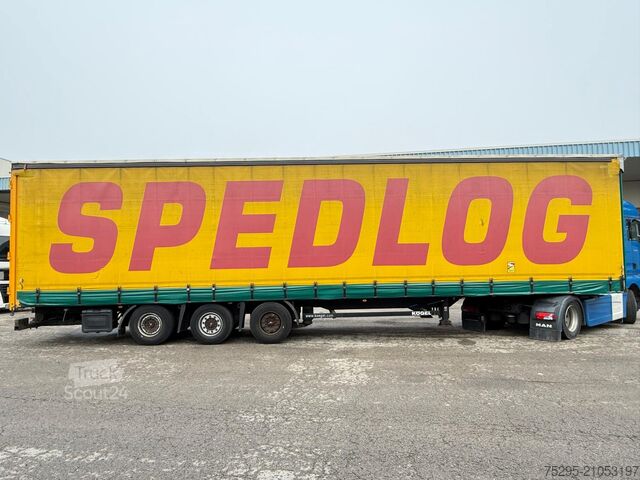 Véhicule utilitaire Kögel 3 Achs MEGA Staplerhalterung Liftachse SAF