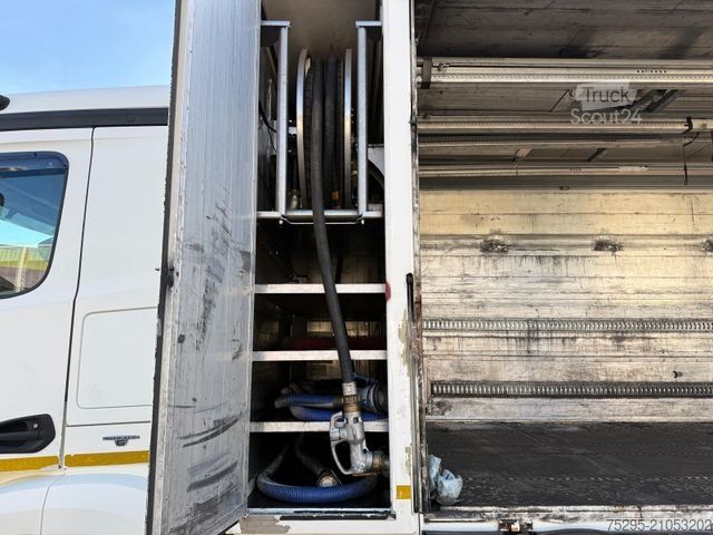 Drankentruck MERCEDES-BENZ Antos 2543 für Schmierstoff Pumpen 4xSchläuche