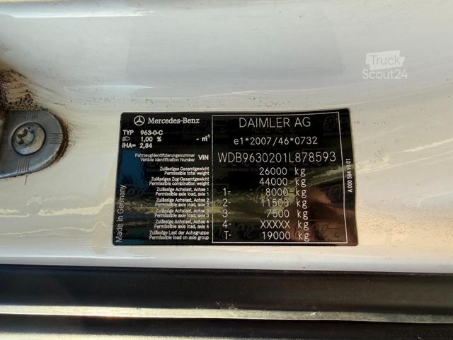 Drankentruck MERCEDES-BENZ Antos 2543 für Schmierstoff Pumpen 4xSchläuche