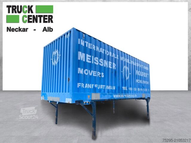 Επαγγελματικό όχημα  745 Stahl BDF-Brücke Container Koffer Türen