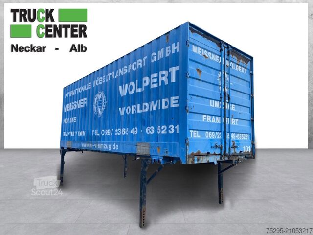 Επαγγελματικό όχημα  745 Stahl BDF-Brücke Container Koffer Türen