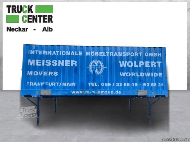 Επαγγελματικό όχημα  745 Stahl BDF-Brücke Container Koffer Türen