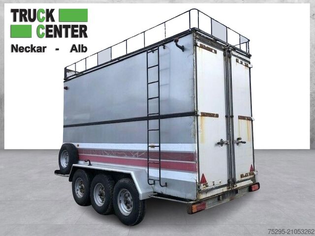 Véhicule utilitaire  Tridem 3 Achs Koffer Portaltüren Bus Anhänger