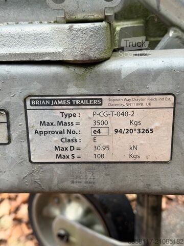 Automobilių pervežimo priekaba Brian James Trailers Race Transporter