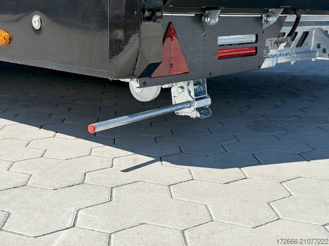 Autotransporter varevogn Brian James Trailer RACE SPORT 341-5521-35-2-12-B 550X210X196CM 3500KG GESCHLOSSENER AUTOTRAILER | SCHWARZ