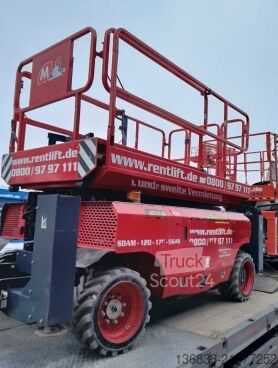 Nacelle à ciseaux MAGNI DS 1218 RT Diesel 12,00 m