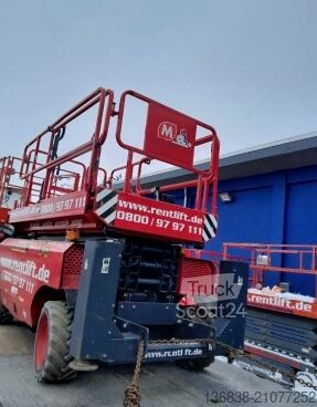 Nacelle à ciseaux MAGNI DS 1218 RT Diesel 12,00 m