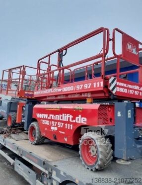 Nacelle à ciseaux MAGNI DS 1218 RT Diesel 12,00 m