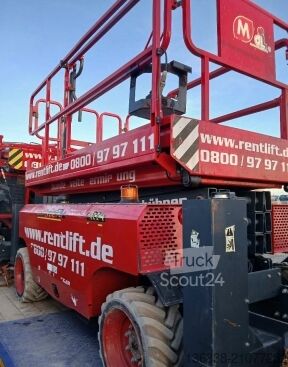 Nacelle à ciseaux MAGNI DS 1218 RT Diesel 12,00 m