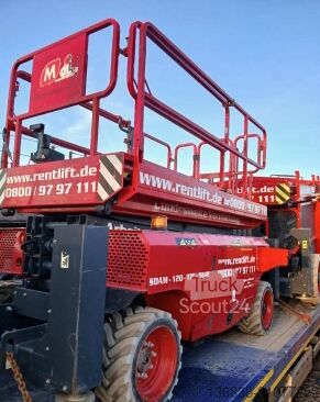 Nacelle à ciseaux MAGNI DS 1218 RT Diesel 12,00 m