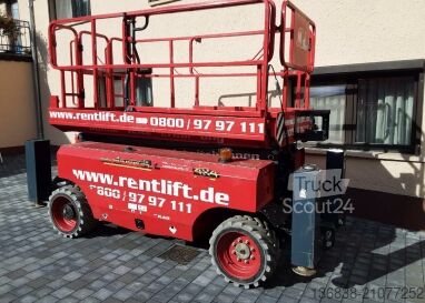 Nacelle à ciseaux MAGNI DS 1218 RT Diesel 12,00 m