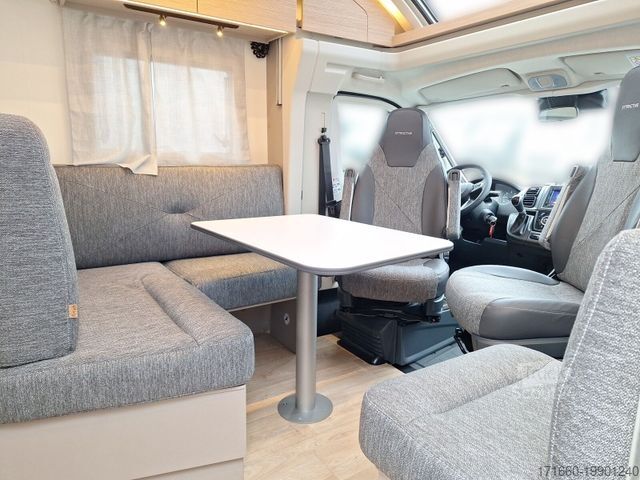 Teilintegriertes Wohnmobil BÜRSTNER Campeo TD 660 Automatik, Hubbett