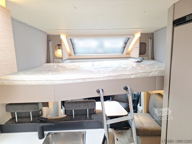 Teilintegriertes Wohnmobil BÜRSTNER Campeo TD 660 Automatik, Hubbett