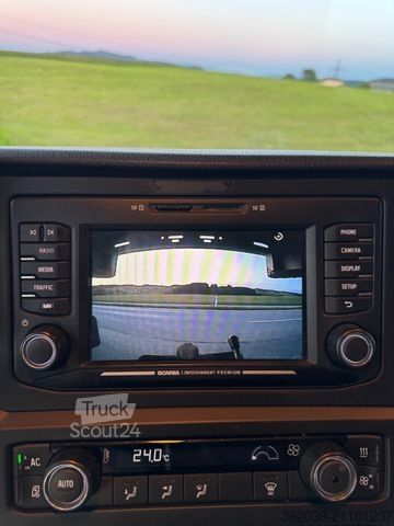 LKW mit Pritsche & Plane SCANIA R450 6X2 BDF WAP MIT ANHÄNGER