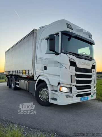 LKW mit Pritsche & Plane SCANIA R450 6X2 BDF WAP MIT ANHÄNGER