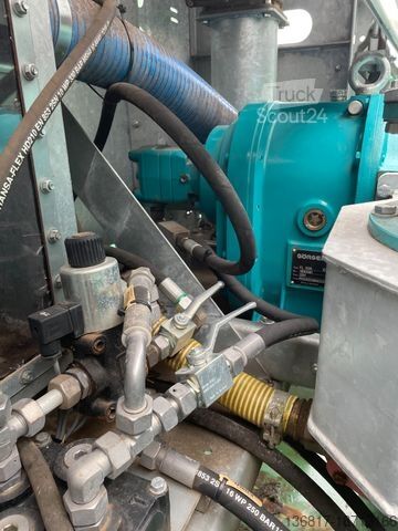 Remorque Oehler Tridem Muldenkipper Plane TMV 340+Huesker