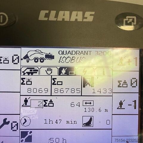 Balenpers (landbouw) CLAAS Quadrant 3200 FineCut