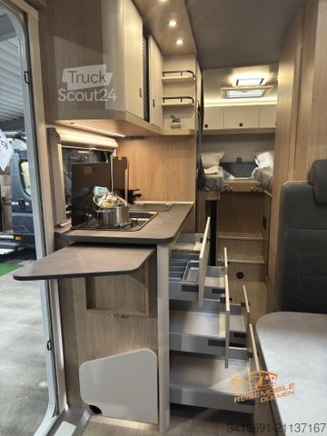 Half-integraal camper HOBBY OnTour T 710 GE Combi6 Safety-Paket  DuoControl