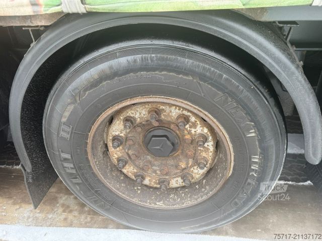 Open semitrailer with tarp SCHWARZMÜLLER Mega